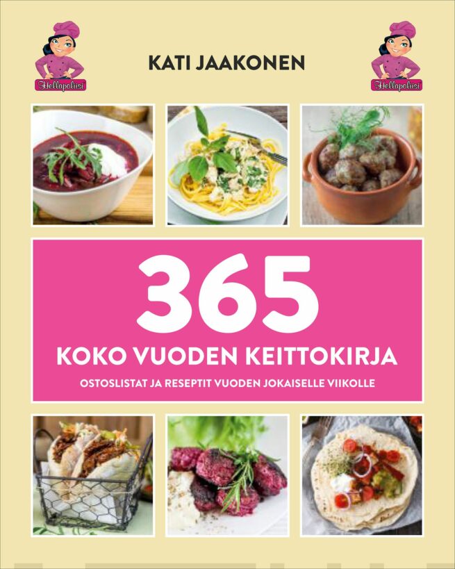 Koko vuoden keittokirja : Hellapoliisi