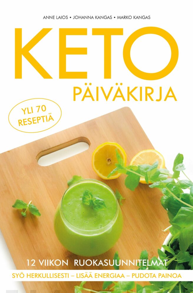 Keto-päiväkirja (sis. kirjaan täytettäviä sivuja)
