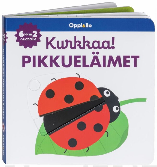 Kurkkaa! PIKKUELÄIMET -pahvikirja 0-3 v