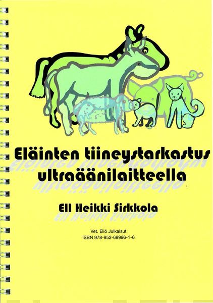 Eläinten tiineystarkastus ultraäänilaitteella