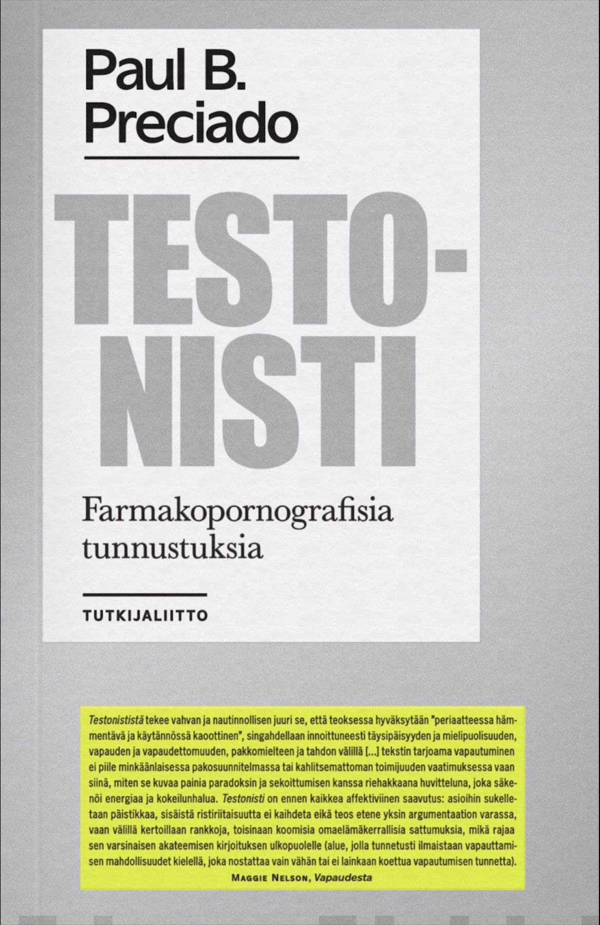 Testonisti : farmakopornografisia tunnustuksia Suomen vanhin kirjakauppa - Vuodesta 1899