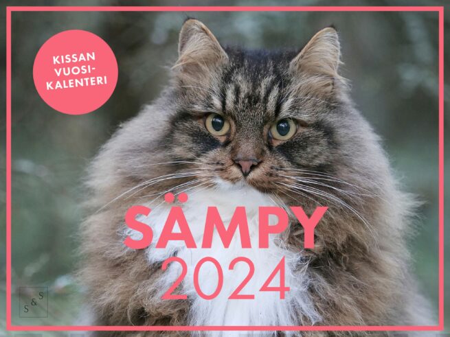Sämpy-kissan vuosikalenteri 2024 : seinäkalenteri