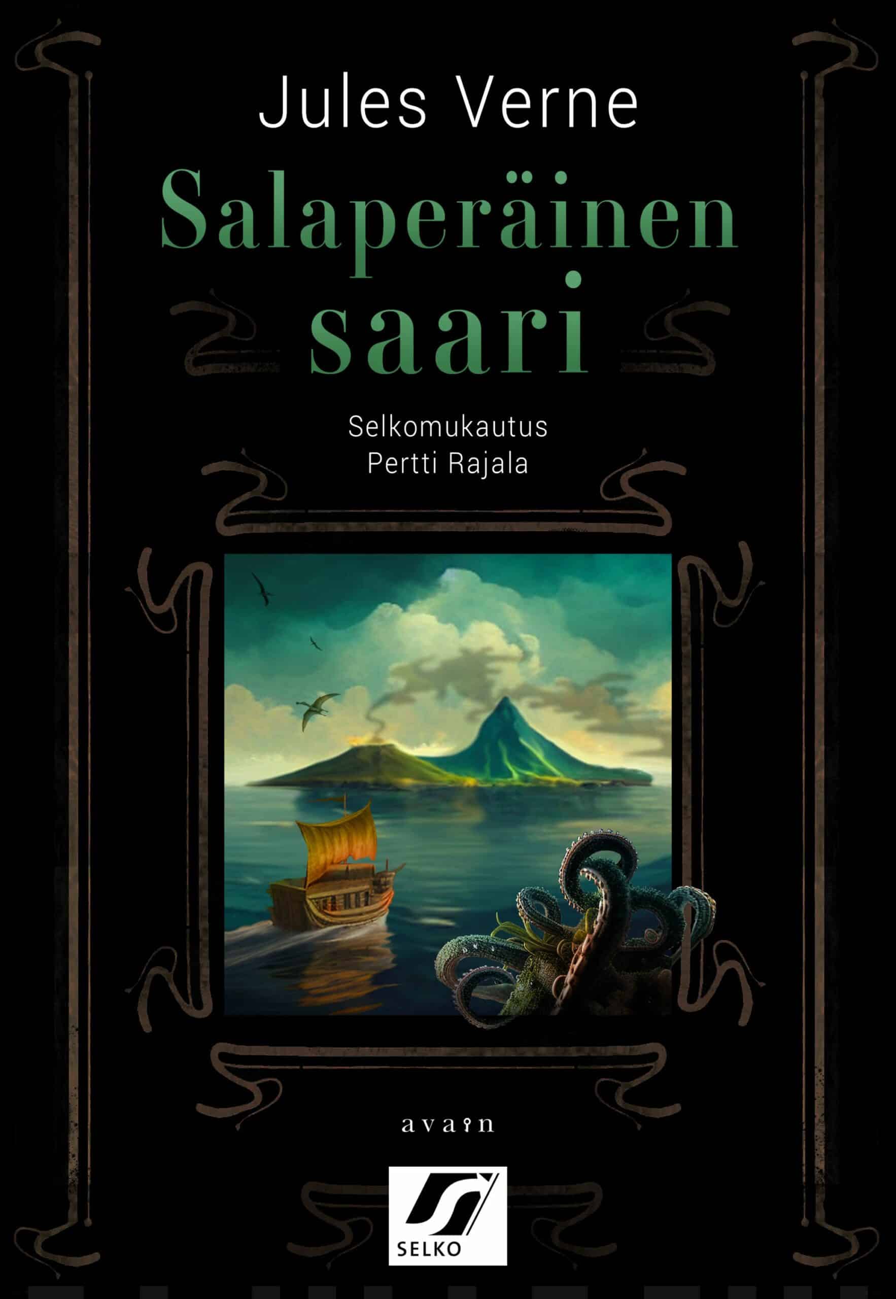 Salaperäinen saari (selkokirja)