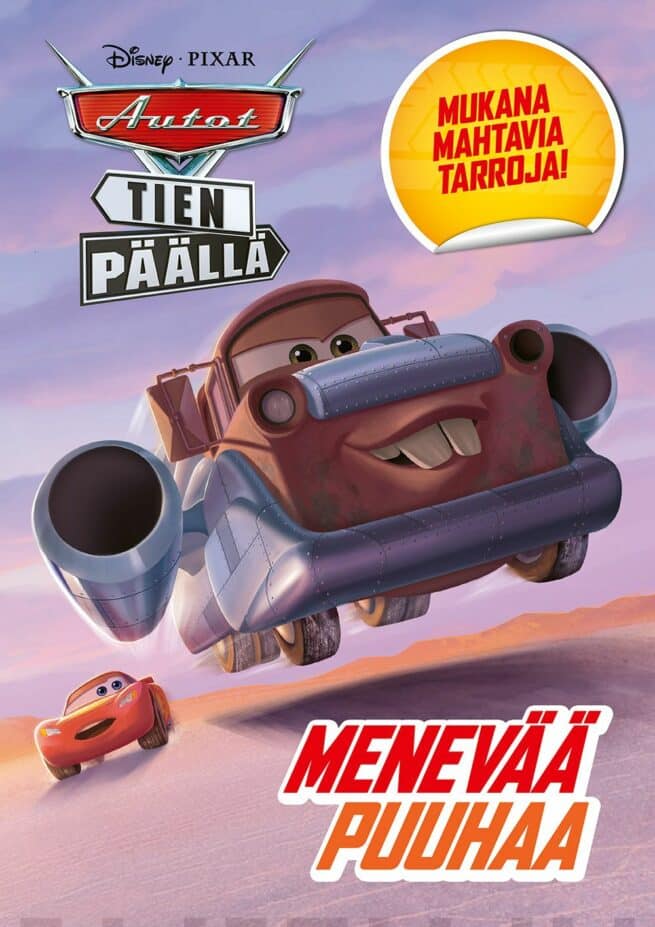 Disney Autot puuhakirja (sis. tarroja)