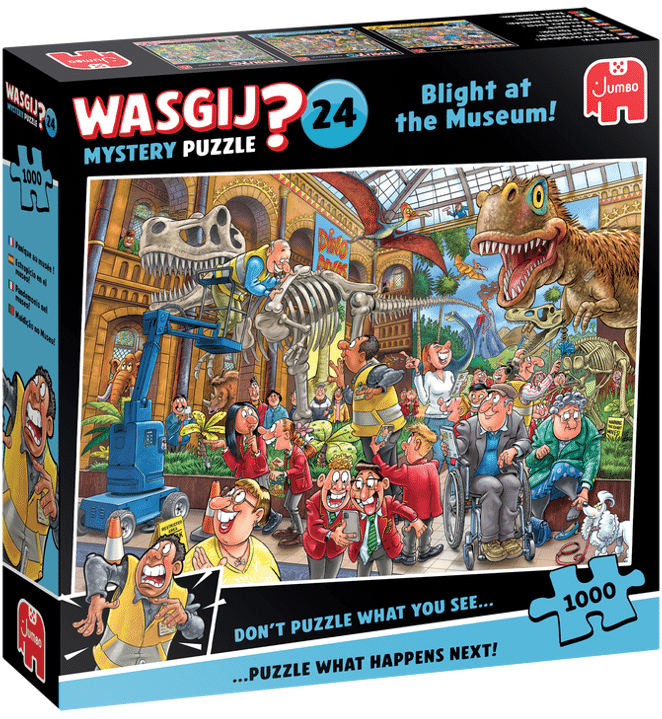 Wasgij Mystery 24 Blight At The Museum!, 1000 palaa
