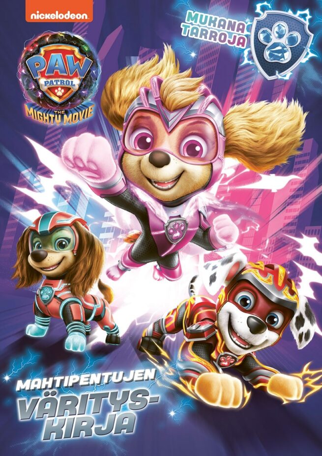 Ryhmä Hau - Paw Patrol -elokuvavärityskirja (sis. tarroja)