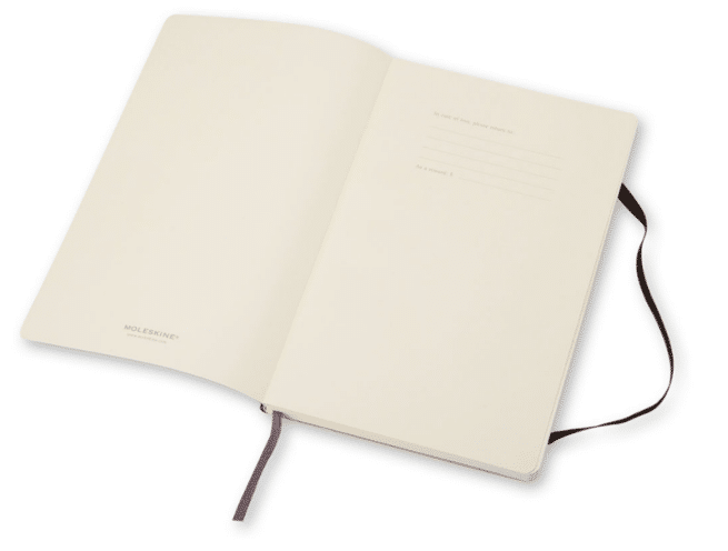 Moleskine Classic Pocket, musta, blanco - Image 3