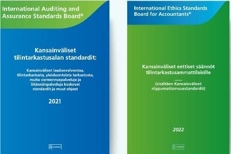 Kansainväliset tilintarkastusalan standardit 2021 osat 1 ja 2 (kaksi kirjaa) : Kansainväliset eettiset säännöt tilintarkastusamm