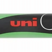 Uni-Ball ChalkGlass lasitaulukynäsarja 8 väriä, pyörekärki - Image 3