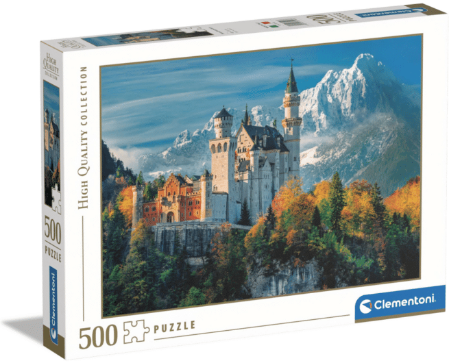 Neuschwanstein palapeli, 500 palaa