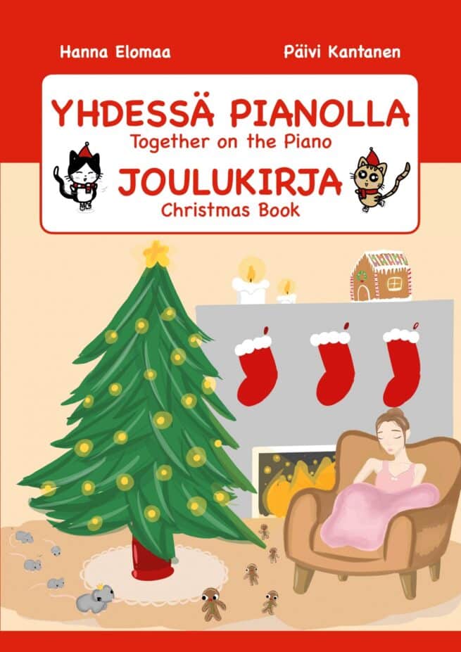 Yhdessä pianolla joulukirja