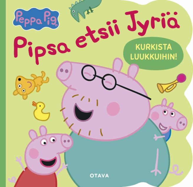 Pipsa etsii Jyriä (kurkistusluukkukirja)