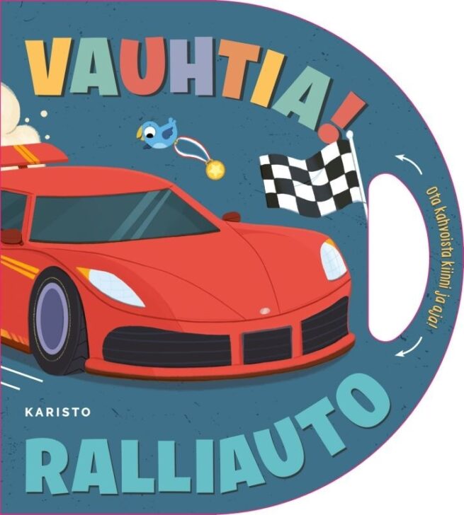 Vauhtia! Ralliauto (katselukirja)