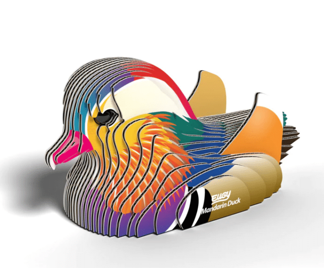 Eugy 3D puupalapeli Mandarin Duck