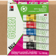 Marabu Green alkydimaalisetti basic, 5 väriä