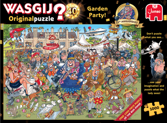 Wasgij Original 40 Garden Party!, 2 x 1000 palaa