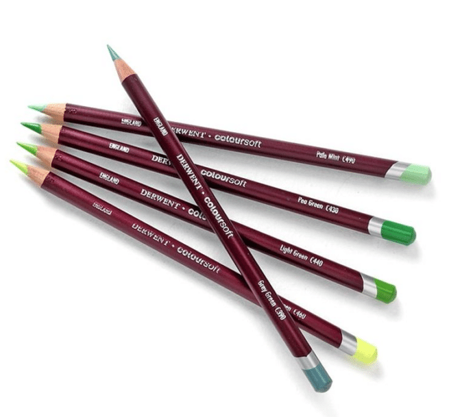 Derwent Coloursoft värikynälajitelma, 72 väriä - Image 3