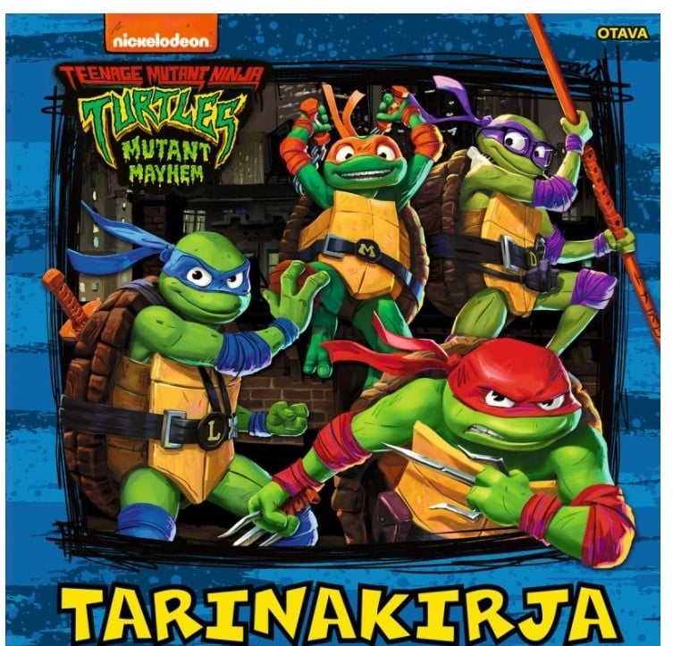 Teini-ikäiset mutanttininjakilpikonnat – tarinakirja