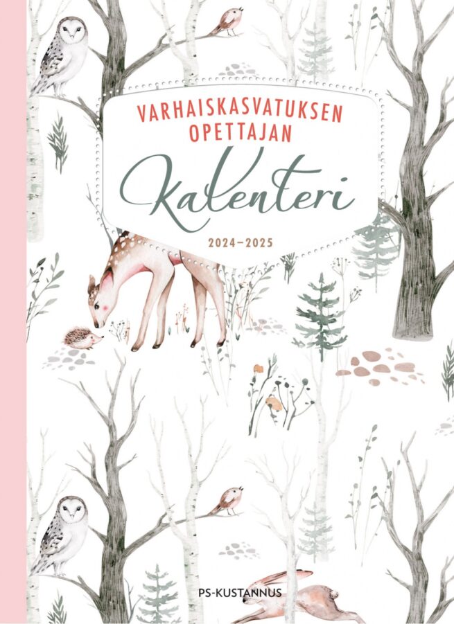 Varhaiskasvatuksen opettajan kalenteri 2024-2025