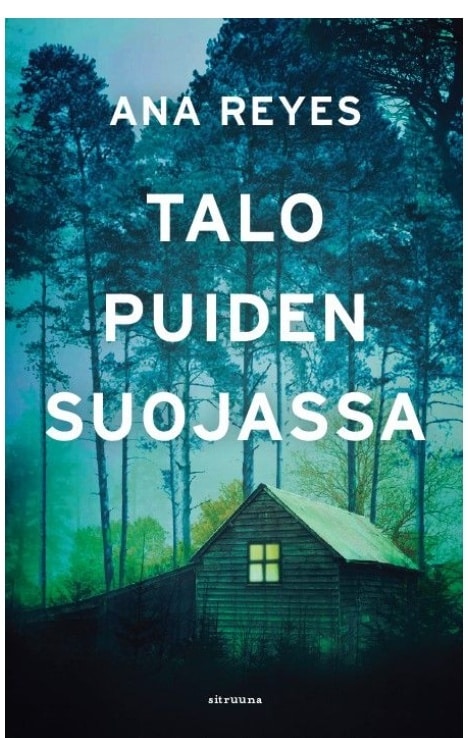 Talo puiden suojassa