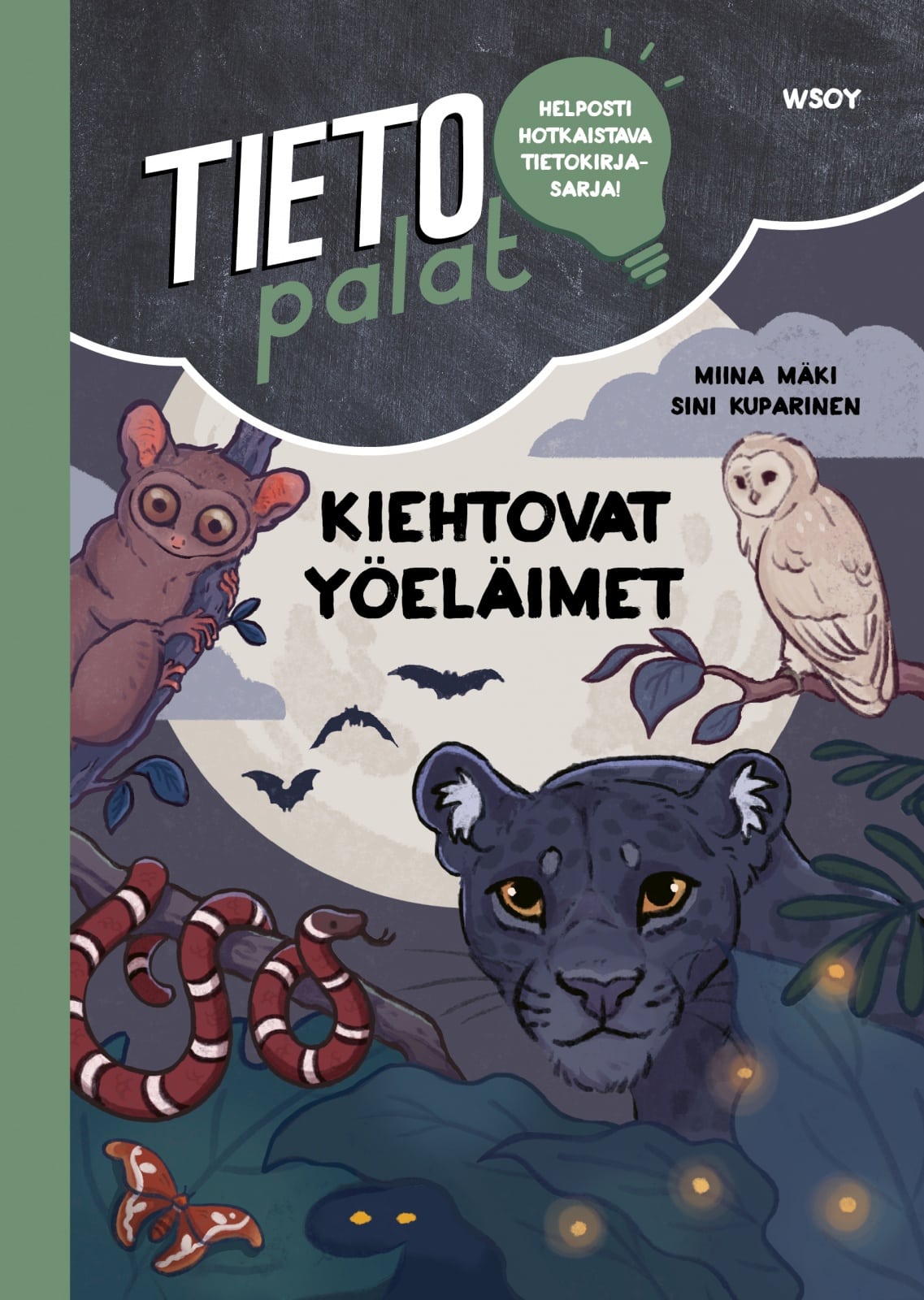 Tietopalat: Kiehtovat yöeläimet