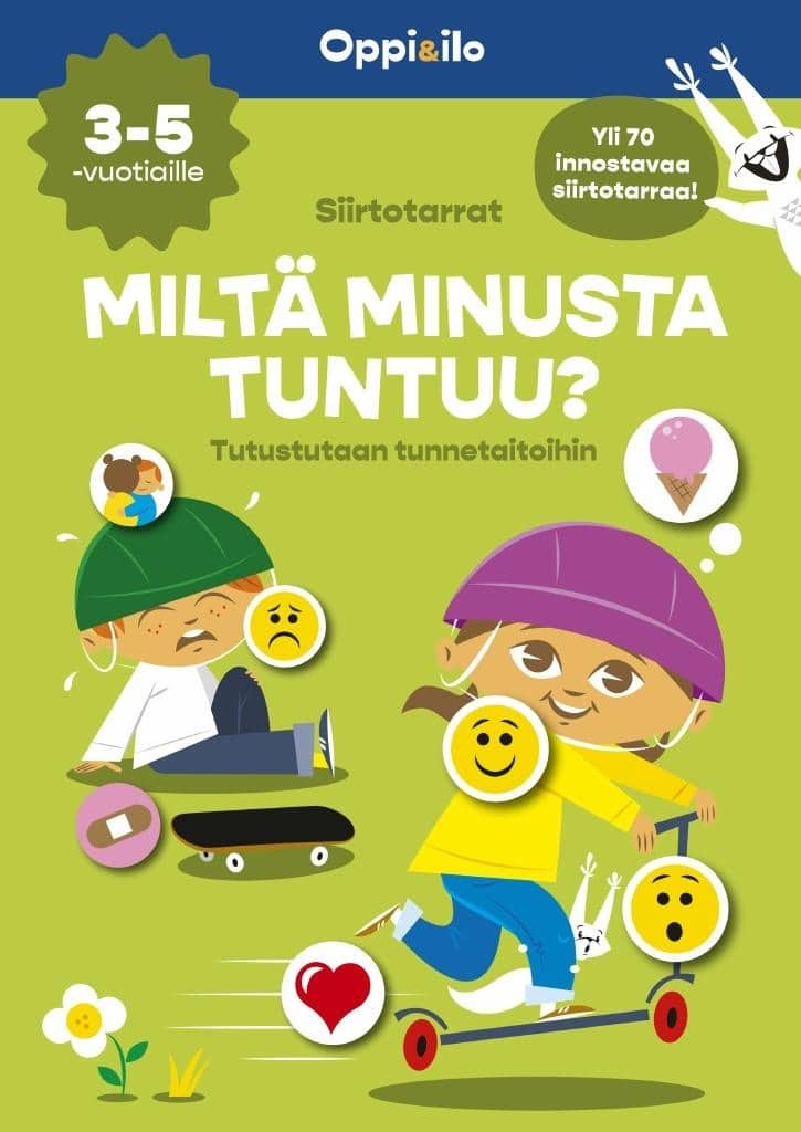 Siirtotarrat Miltä minusta tuntuu? 3-5 v