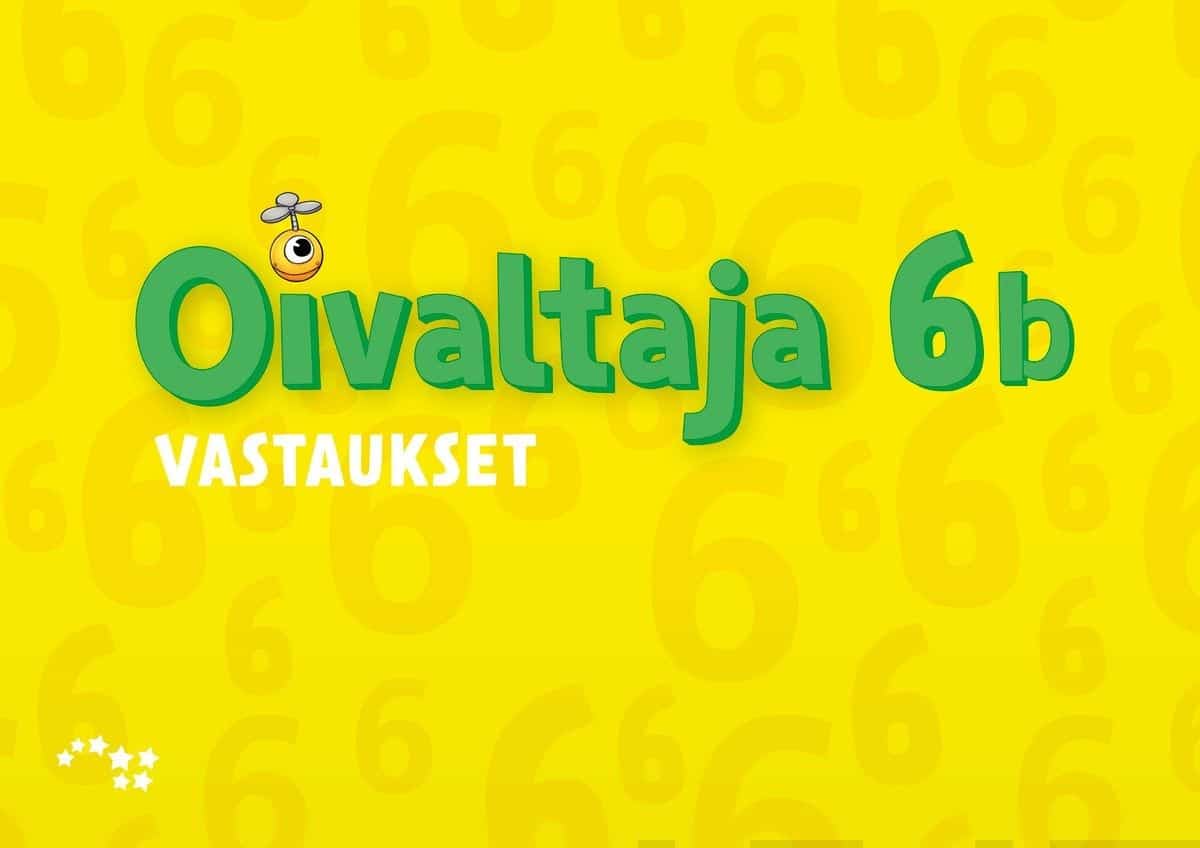 Oivaltaja 6b vastaukset