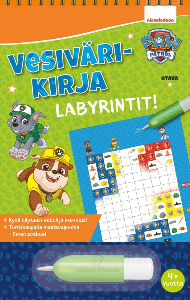 Ryhmä Hau: Vesivärikirja Labyrintit!