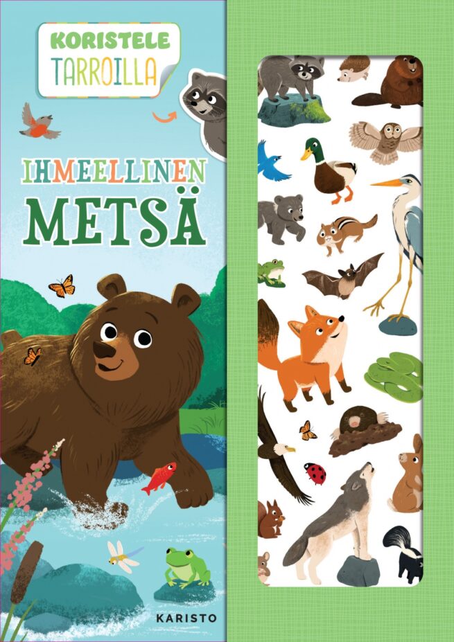 Ihmeellinen metsä - koristele tarroilla