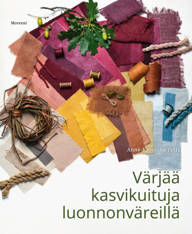 Värjää kasvikuituja luonnonväreillä