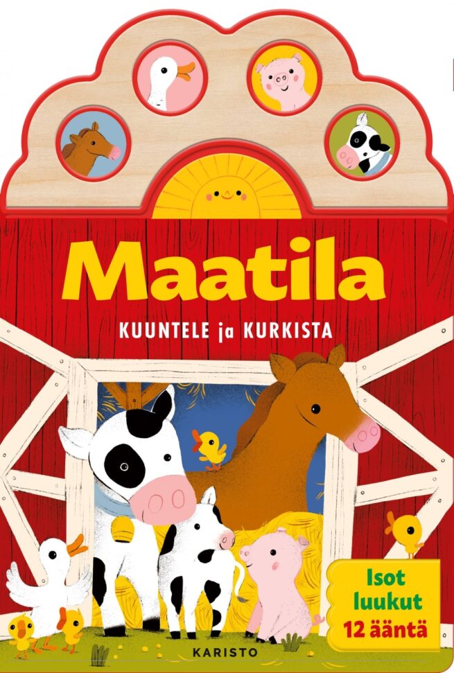 Maatila : kuuntele ja kurkista (ääninappikirja)