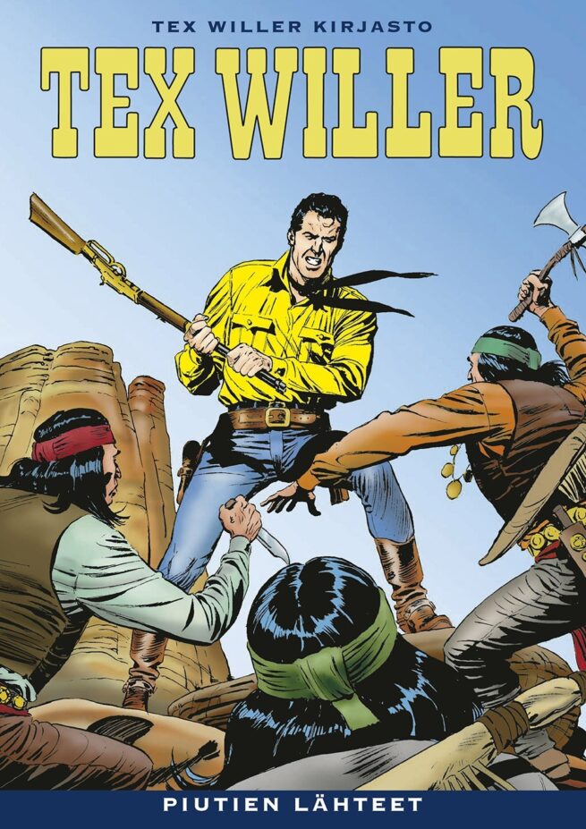 Tex Willer kirjasto 73 : Piutien lähteet