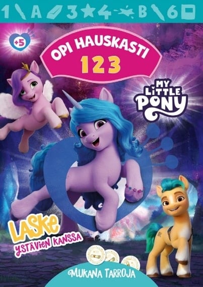 My Little Pony Opi hauskasti 123 (tarroja)