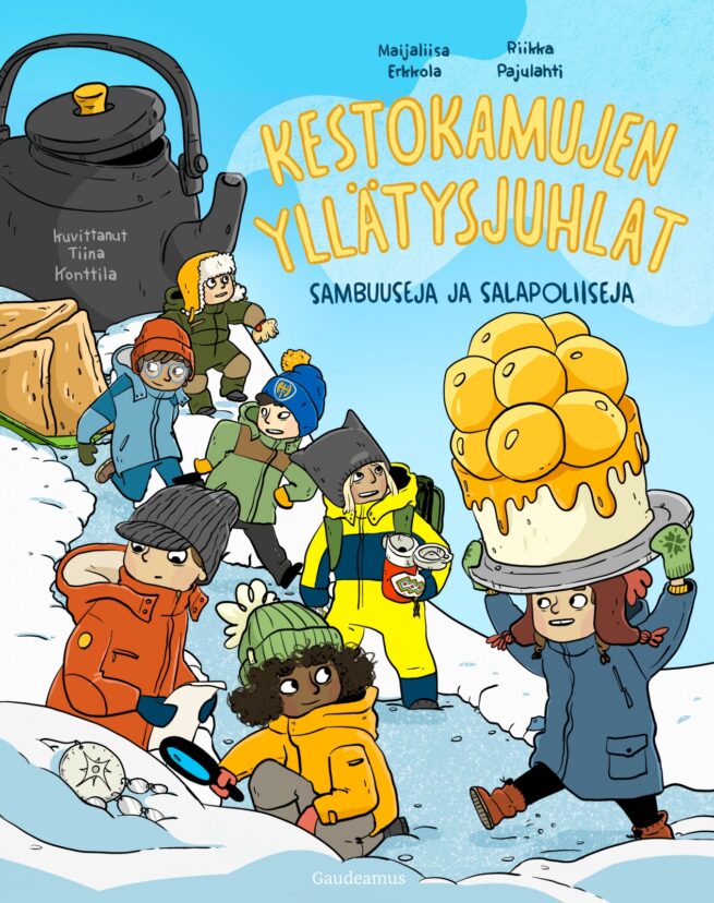 Kestokamujen yllätysjuhlat : sambuuseja ja salapoliiseja