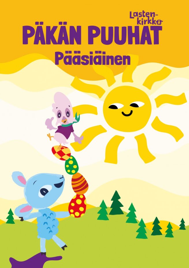 Päkän puuhat (täytettävä kirja) : Pääsiäinen