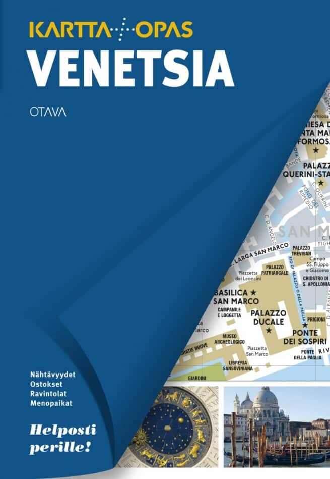 Venetsia - kartta + opas