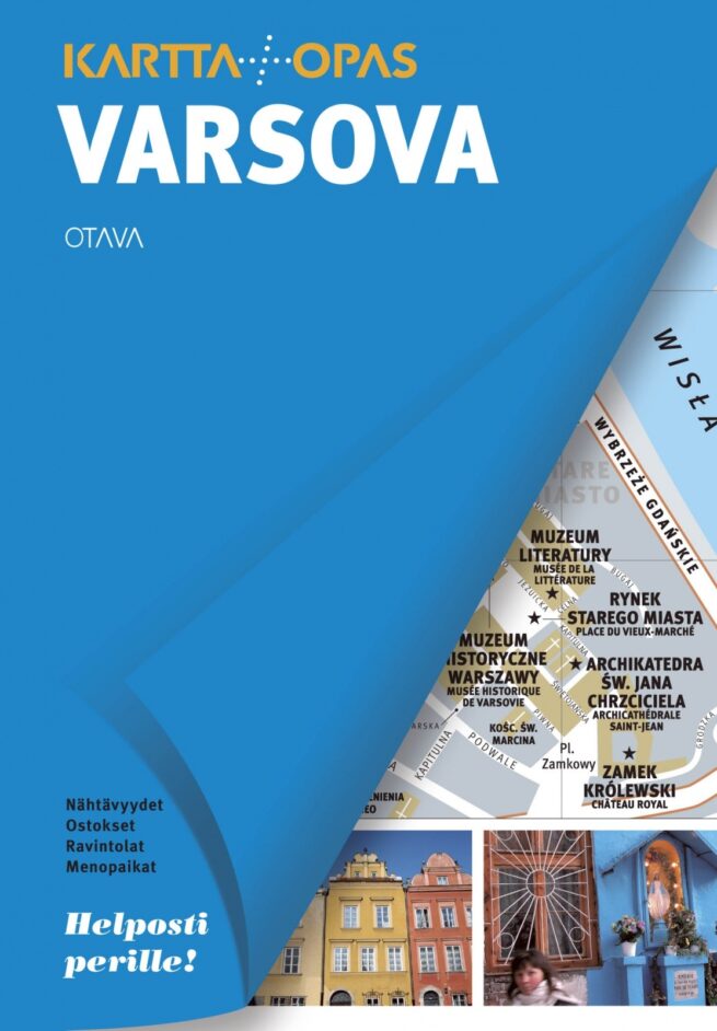 Varsova. Kartta + opas