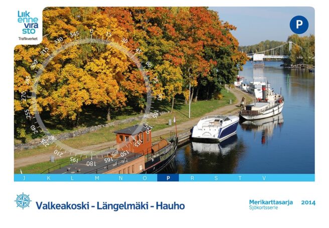 Merikarttasarja P, Valkeakoski-Längelmäki-Hauho