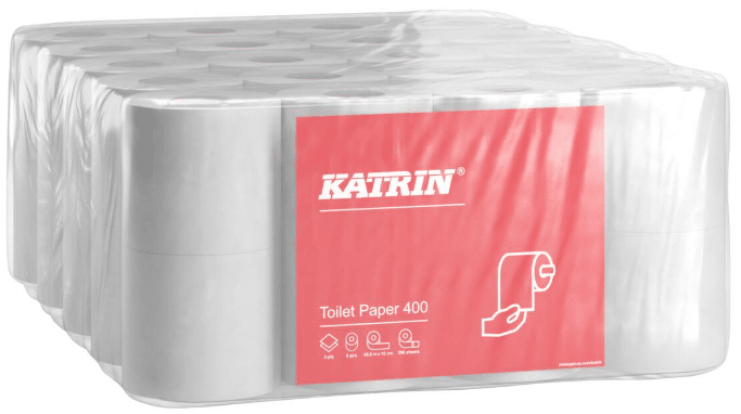 Katrin Wc-paperi 400 valkoinen, 40 rll/pkt