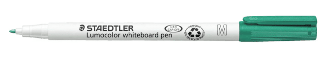 Staedtler Lumocolor 301 valkotaulukynäsarja, 6 väriä, pyöreäkärki