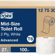 Tork T6 Advanced Mid-size WC-paperi, 27 rullaa/pkt