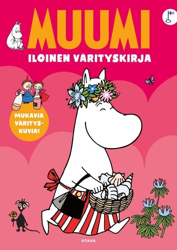 Muumit Iloinen värityskirja