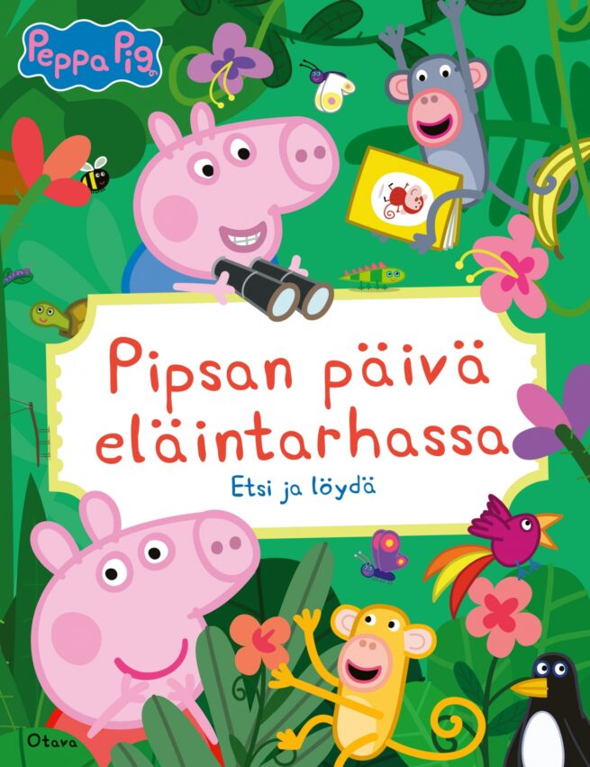 Pipsan päivä eläintarhassa : Etsi ja löydä
