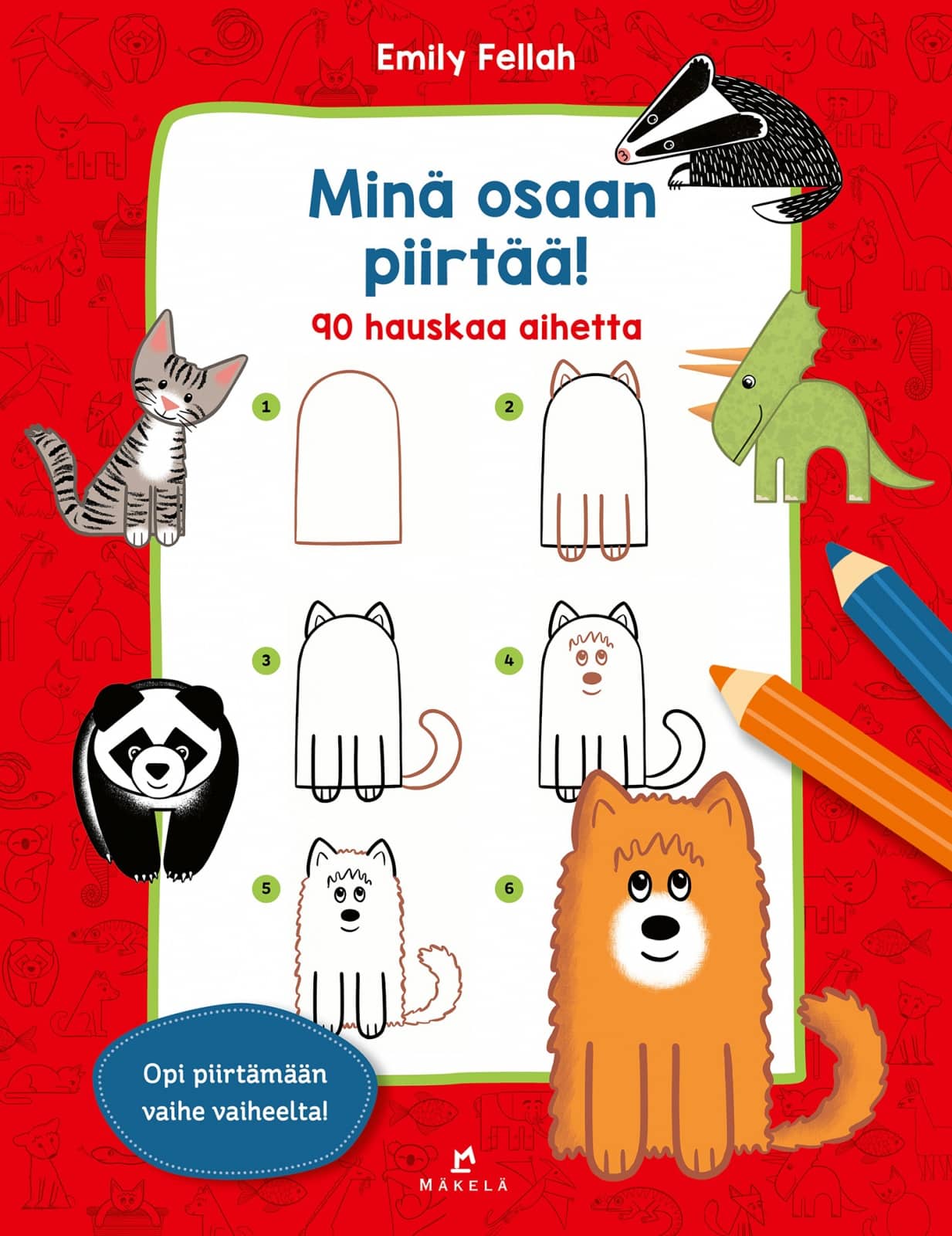 Minä osaan piirtää! 90 hauskaa aihetta