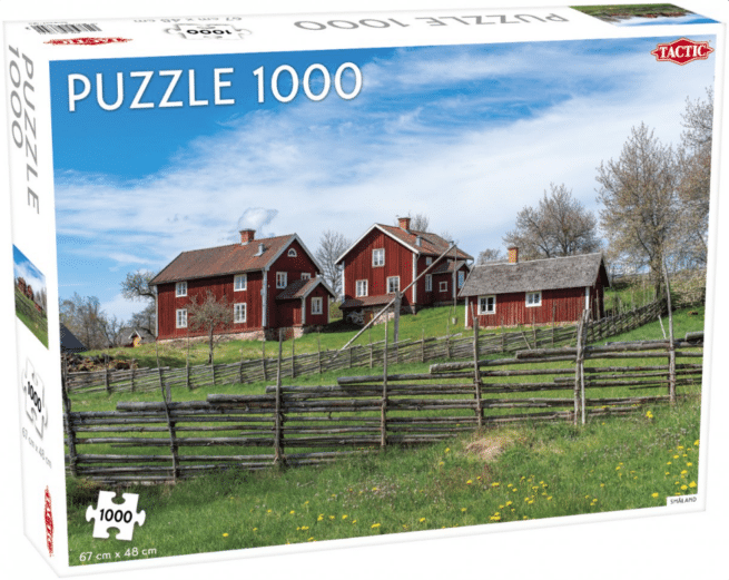 Småland palapeli, 1000 palaa