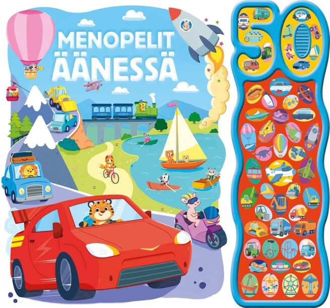 Menopelit äänessä (äänipainikekirja) : 50 ääntä