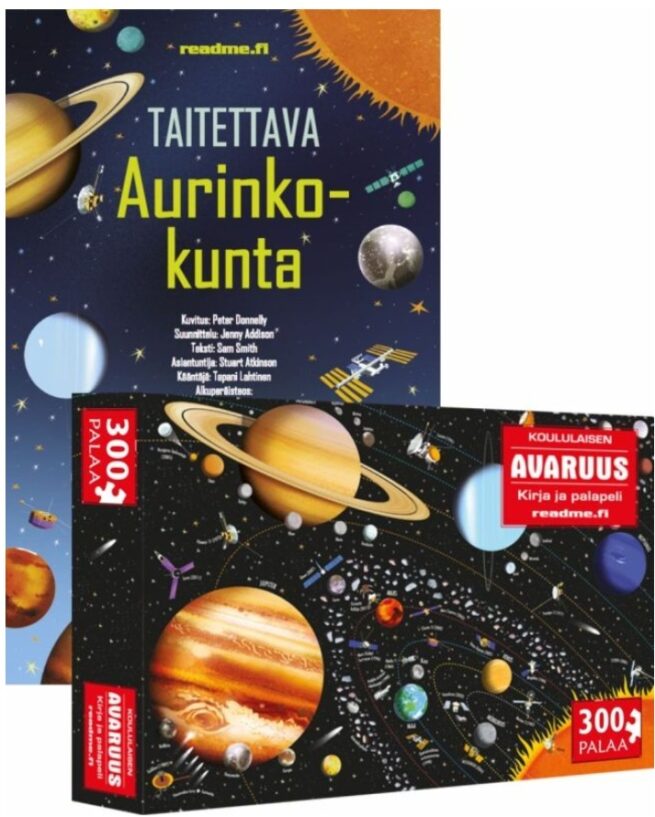 Avaruus - Koululaisen kirja ja palapeli