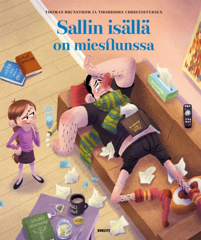 Sallin isällä on miesflunssa