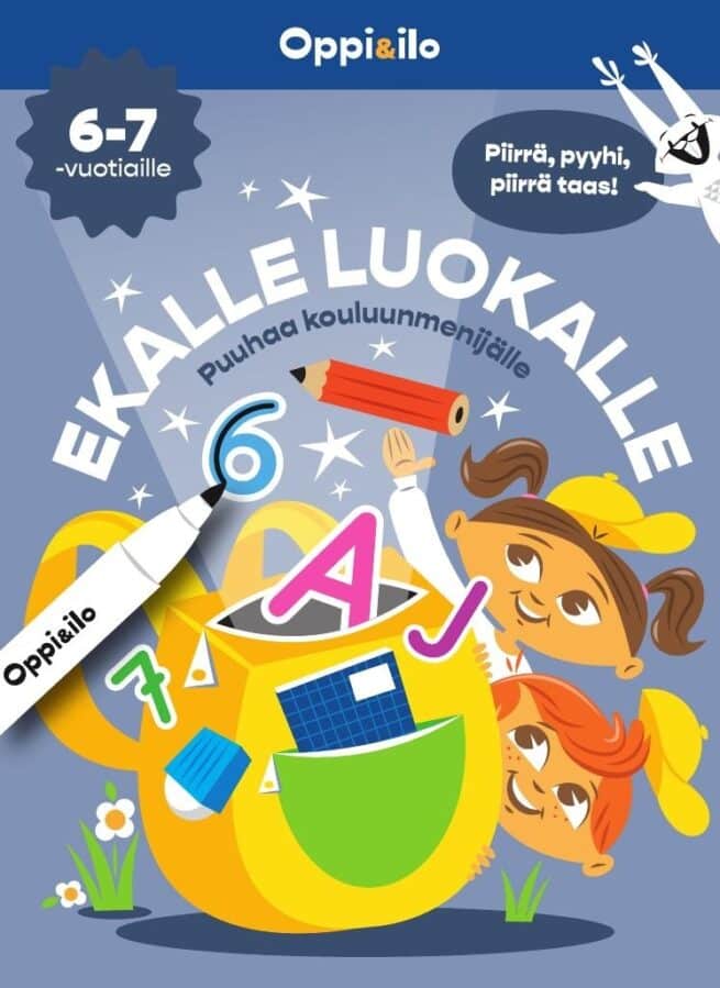 Ekalle luokalle -puuhakorttikirja 6-7 v