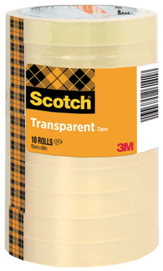 Scotch 508 yleisteippi 15 mm, 10 rll/pkt